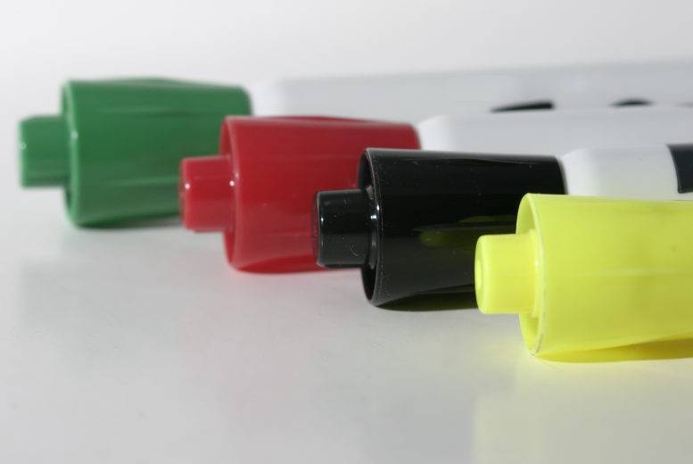 Four Colored markers | © Geotrac | Dreamstime Stock Photos | © Geotrac | Dreamstime Stock Photos