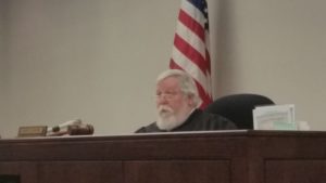Visiting Judge Michael Bumb
