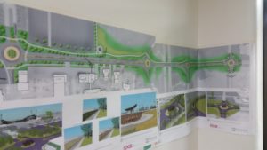 Design showing East Wooster plans including I-75 interchange.