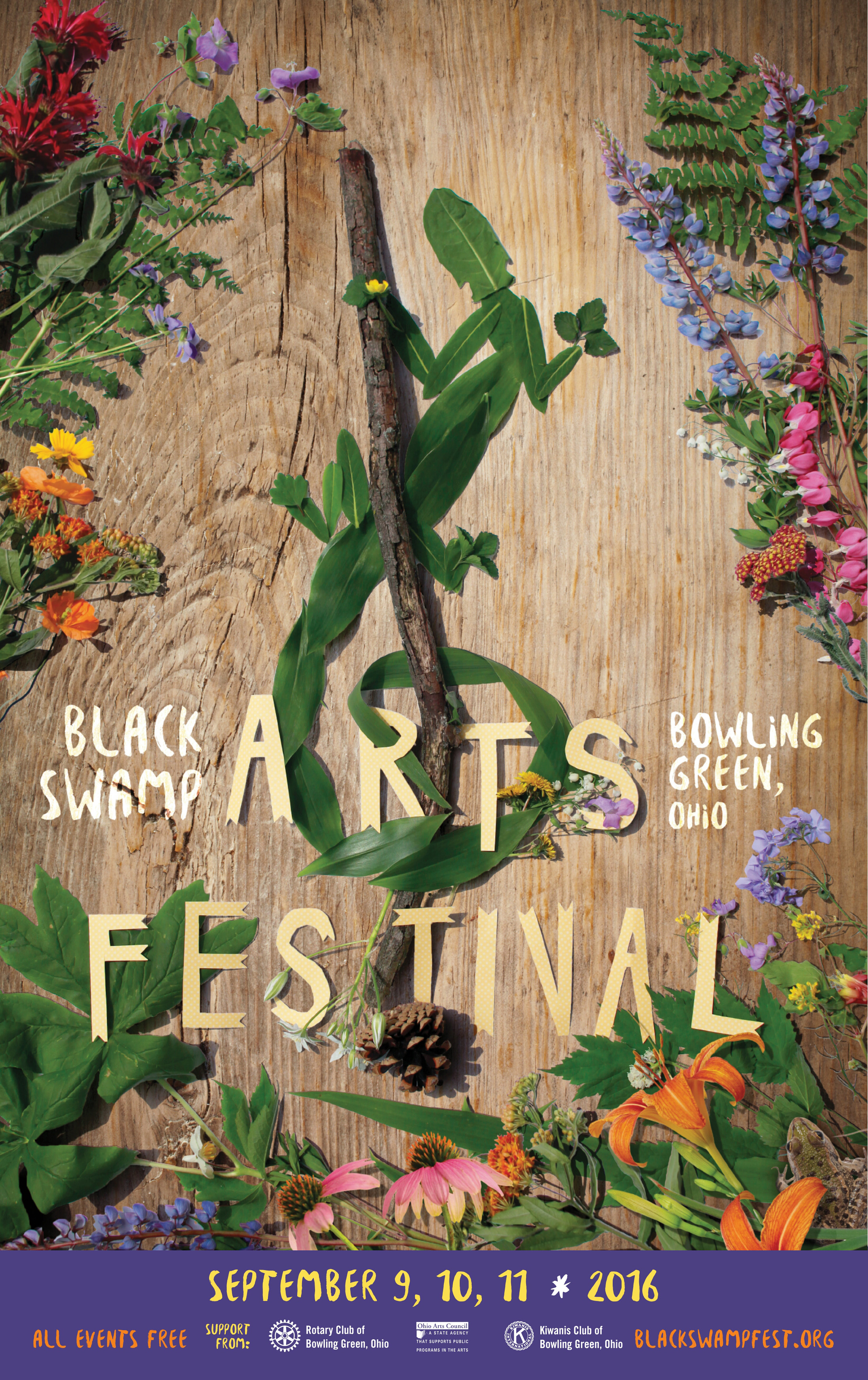 Black Swamp Arts Festival poster is a winner for creativity BG