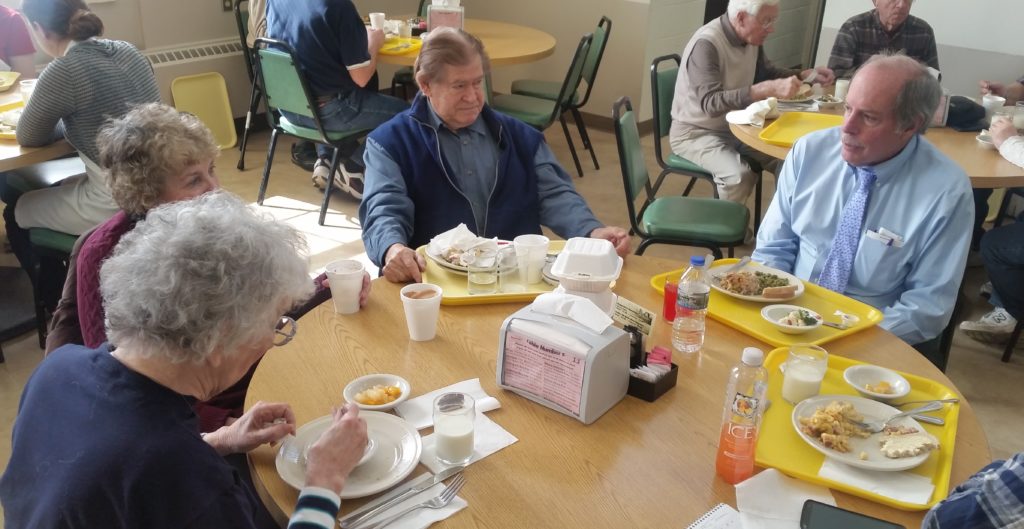 Something to chew on: Senior congregate meals serve up food and ...