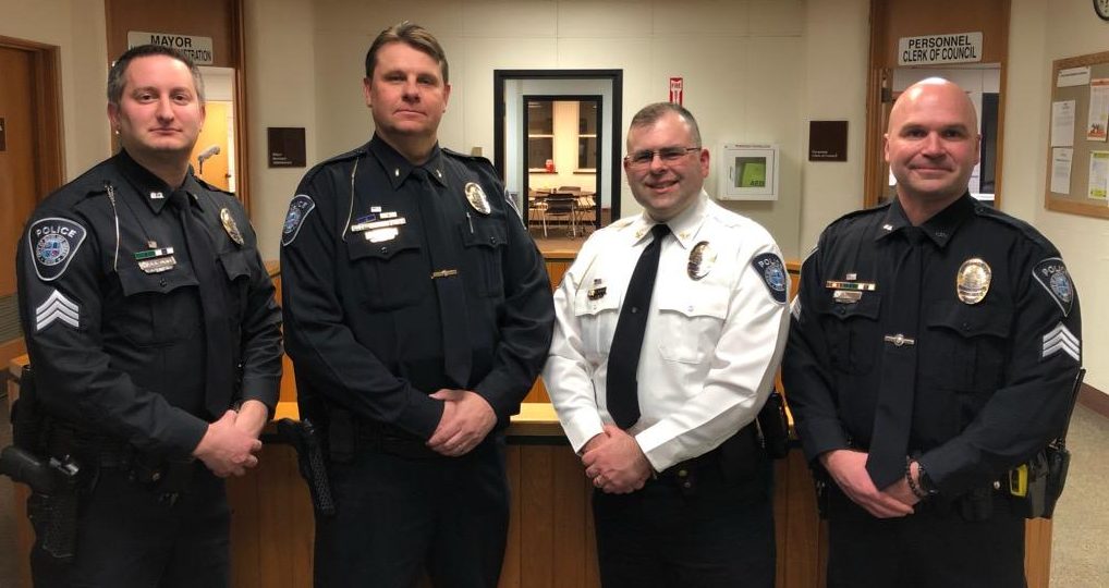 BG police officers and firefighter promoted to leadership roles – BG ...