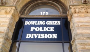 Bowling Green Police Divisioon sign