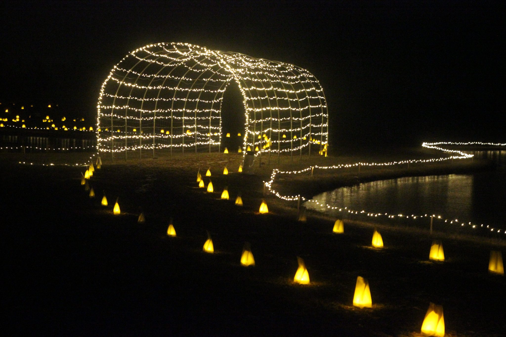 Luminaria walk lights up longest nights of the year – BG Independent News