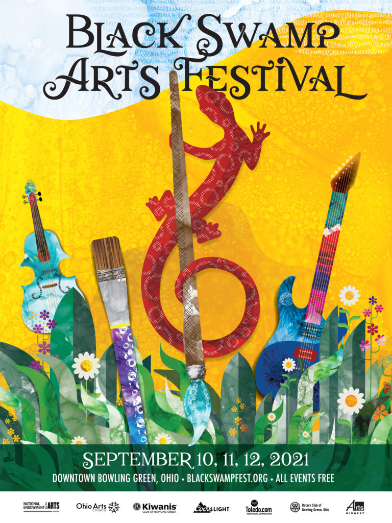 Black Swamp Arts Festival’s 2021 poster wins top Sunshine Artist award