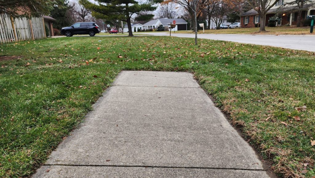 Where the sidewalks end … walkability in BG affected by lack of ...