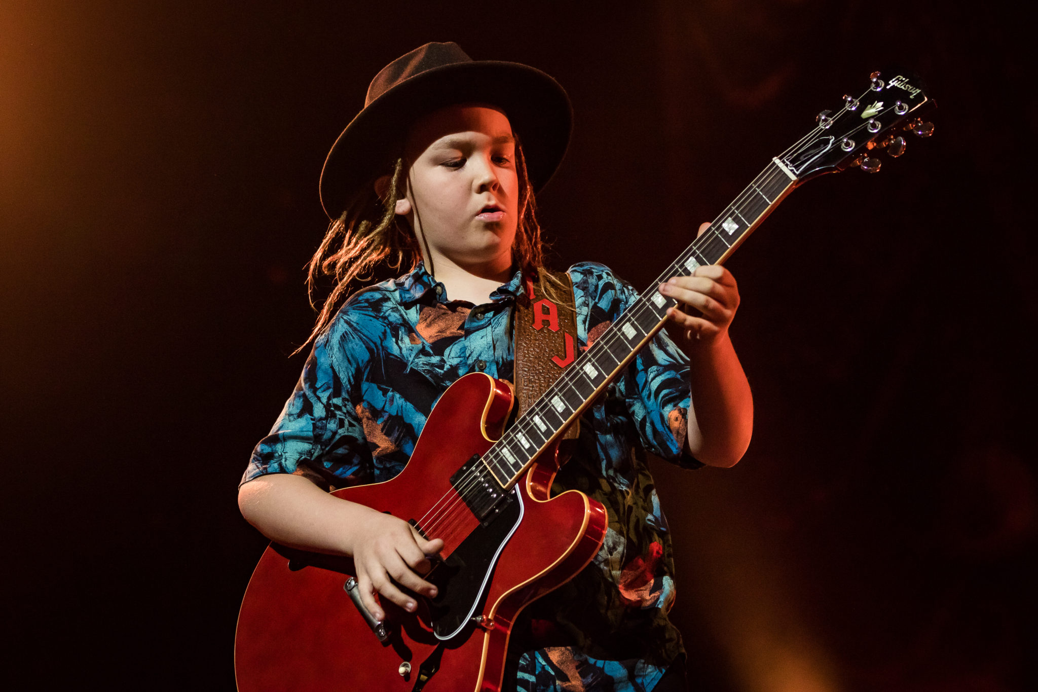 Bluesrock guitar prodigy Taj Farrant setting the world on fire