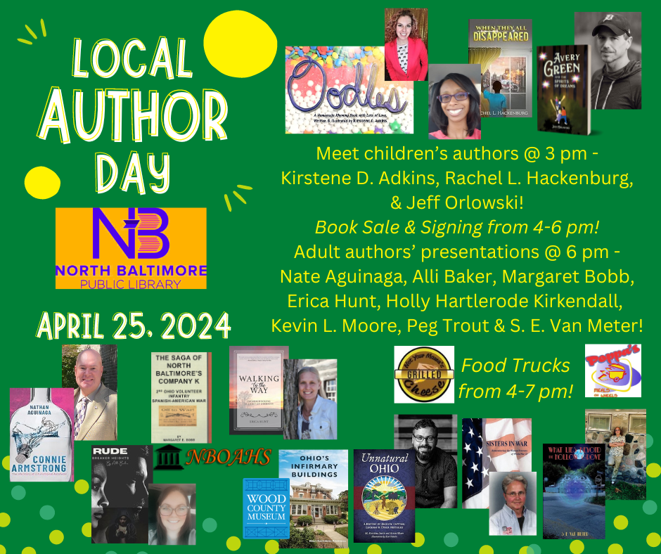 North Baltimore Library hosting Local Author Day – BG Independent News