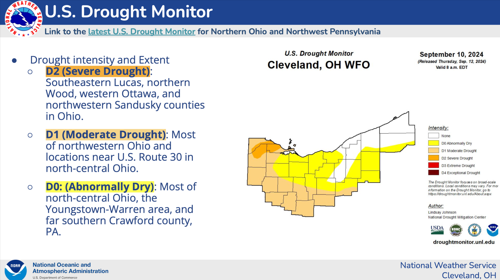 Severe drought conditions exist in parts of Northwest Ohio – BG ...