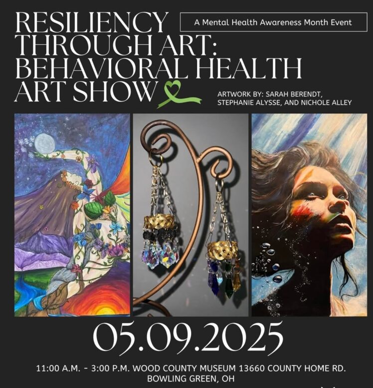 Artwork by Sarah Berendt, Stephanie Alysse and Nichole Alley