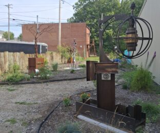 Image of metal sculptures