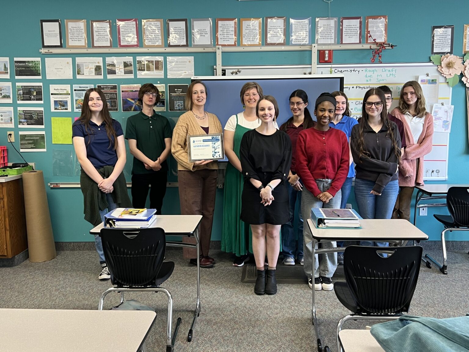 BG Christian Academy educator awarded WATER grant from the District ...