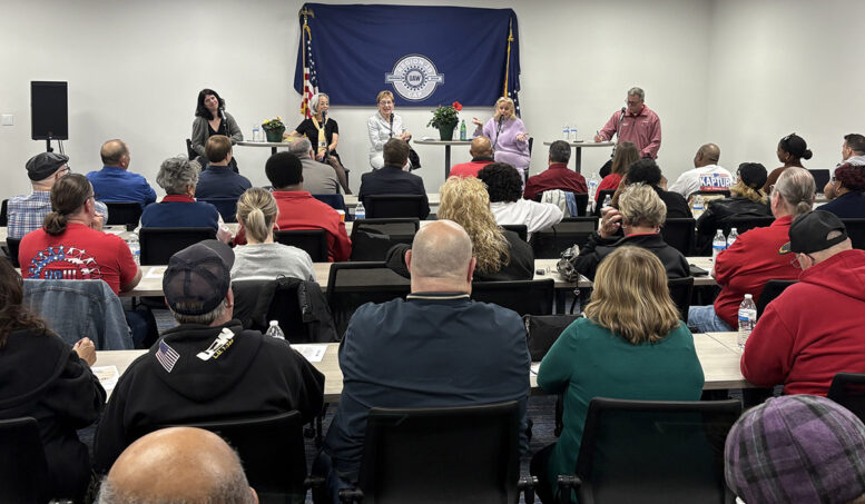Toledo Town Hall with Reps. Kaptur and Dingell, Melinda St. Louis, Thea Lea and Dave Green